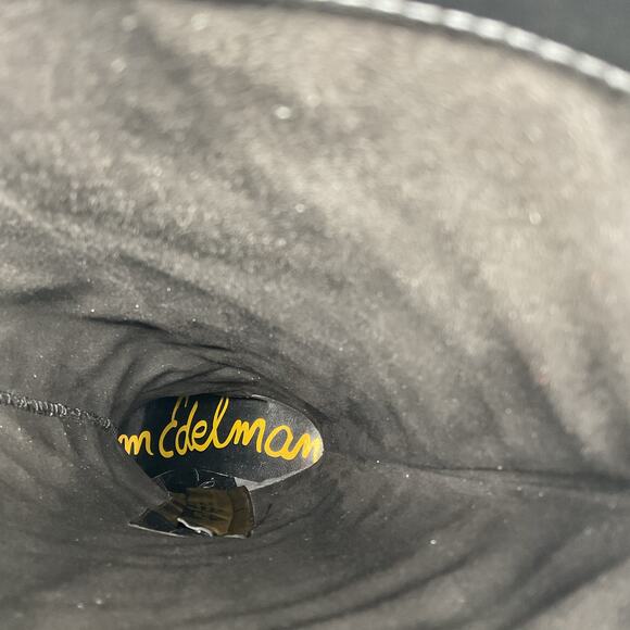 NEW Sam Edelman Women’s Sylvia Wide Calf Knee High Dress Boots Black Size 6M - Picture 6 of 10